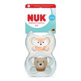Pm Air 2'Li Emzik, 0-6 Ay, Krem/ Yeşil, Unisex (3 Adet)