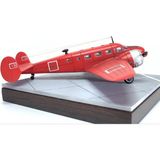 Pm Model Beechcraft D-18S Yolcu-Yük Uçağı Plastik Uçak Maket Kiti - (DipCamo)Charcoal-White