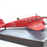 PM Model Beechcraft D-18S Yolcu-Yük Uçağı Plastik Uçak Maket Kiti
