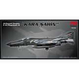 PM Model F-4 Phantom 2 Kara Şahin 1/96 Ölçek Demonte Plastik Uçak Maket Kiti