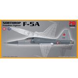 Pm Model Northrop F-5 A Freedom Fighter Pm Model Demonte Plastik Uçak Maket Kiti - Renkli