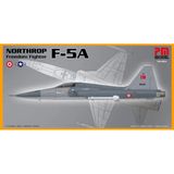 PM Northrop F-5 A Freedom Fighter Model Demonte Plastik Uçak Maket Kiti