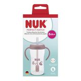 Pm Pipetli Alıştırma Bardağı,260Ml, Pembe, Kız (3 Adet)