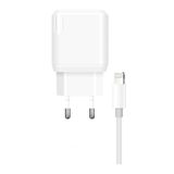 Pmr Apple iPhone 13 İle Uyumlu Q.C 3.0 18W Şarj Adaptörü ve Lightning Kablo MCH15 6134534582017