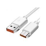 Pmr M20S 120W Nubia Red Magic 10 Pro ile Uyumlu Şarj Aleti - 6 Amper USB Kablo - Beyaz