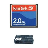 Pmr SanDisk 2 GB Compact Flash Hafıza Kartı - USB 2.0 Okuyucu ile Yüksek Hız ve Uyumlu Tasarım