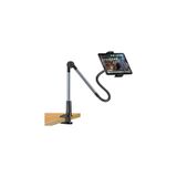 Pmr Tablet ve Telefon Tutucu Masa Standı 360° Döner Ayarlanabilir Metal Kollu 4.7-12.9 İnç Uyumlu L-350