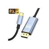 Pmr Type C to DisplayPort Kablo 2 Metre 8k-60hz 4K-120 Hz Thunderbolt 3 Uyumluluğu Zr858 8454101248782