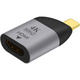 Pmr Type C To HDMI 4K 60Hz Çevirici Dönüştürücü Mini Adaptor - Siyah