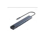 Pmr USB-C Hub 10in1 -HDMI RJ45 Ethernet 100W PD USB 3.0 SD/TF 100wpmr