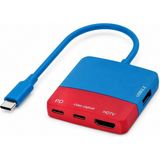 Pmr Usb-C Video Capture Docking Station 4in1 Pd 100W 4K HDMI 1080P 60Hz Capture USB 3.2 Nintendo Switch Uyumlu