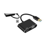 Pmr Zr702 Usb 3.0 To Hdmı Vga 3.5Mm 1080P Monitor Cevirici Adaptor