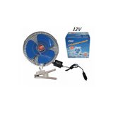 Pmx Araç Içi Vantilatör Serinletici 12 Volt 8 Inc Mandallı 12V Otomatik Döner Başlı