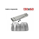 Pmx Oto Araç Güneşlik 130X60 Ön Cam Güneşliği Metalize