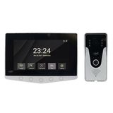 Pnı Df780 Görüntülü İnterkom, 1 Monitör, 7 İnç 1080P Dokunmatik Ekran, Kart Yuvası, Ip65, 4 Monitörün, 2 Harici Ünitenin Ve 2 Cctv Kamera