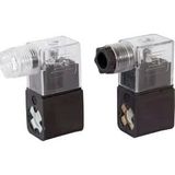 Pnömatik Valf Ventil Bobin Ve Soket 10Mm - 12/24/110/220V Ac/Dc