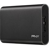 Pny Elite Usb3.1 Gen1 Taşınabilir SSD 960 GB - Siyah
