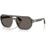 Po 3393S 1103B1 59 Persol Guıdo Güneş Gözlüğü - Şeffaf Gri