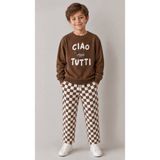 Poala Kids Erkek Çocuk Ciago Eşofman Takım - 5 - 6 Yaş - Kahverengi