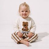 Poala Kids Unisex Çocuk Baby Bear Takım - 2 - 3 Yaş - Ekru