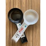 Pobi Kepçe ve Kaşık Altlığı Kirli Kaşık Altlığı Siyah Beyaz 2 Adet - 10 Adet