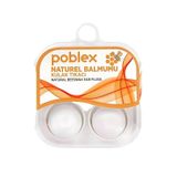 Poblex Naturel Balmumu 4'lü Kulak Tıkacı