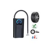 POBO Slim Siyah Model 150PSİ Oto Araç lastik şişirme pompası Kompresörü lastik pompası