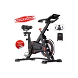 POBO Yeni Nesil Siyah Spin Bike Dikey Kondisyon Bisikleti Ev Koşu Bisikleti Egzersiz Dikey Yatay