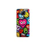 Poco F2 Pro ile Uyumlu Grafiti Aşk Tasarımlı Şeffaf Silikon Kılıf