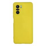 Poco F3 Kılıf Nano İçi Kadife Silikon - Sarı