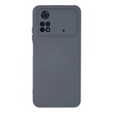Poco M4 Pro 4G Kılıf Nano içi Kadife Silikon - Gri