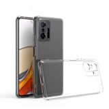 Poco M4 Pro 5G Kilif Lux Kamera Korumali Seffaf Silikon Kilif