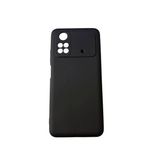 Poco M4 Pro İle Uyumlu Cappy Silikon Kılıf Siyah