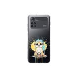 Poco M4 Pro ile Uyumlu Splash Mirket Tasarımlı Şeffaf Silikon Kılıf