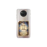 Poco X3 NFC ile Uyumlu Burç Kartları İkizler Tasarımlı Şeffaf Silikon Kılıf