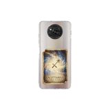 Poco X3 NFC ile Uyumlu Burç Kartları Yay Tasarımlı Şeffaf Silikon Kılıf