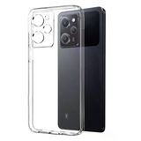 Poco X5 Pro 5G İle Uyumlu Kılıf Şeffaf Kamera Korumalı 3D