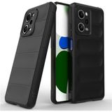 Poco X5 Pro 5G Uyumlu Silikon Kılıf - Kamera Korumalı Esnek Yeni Nesil Airbag Kapak - Siyah