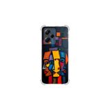 Poco X5 Pro ile uyumlu Köşe Korumalı Kılıf Metamorfoz Trinite Tasarımlı Uv Baskılı