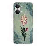 POCO X8 Pro Max Uyumlu Çiçek Deseni Baskılı Silikon Kılıf