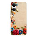 POCO X8 Pro Max Uyumlu İşlemeli İğne Oyası Baskılı Silikon Kılıf