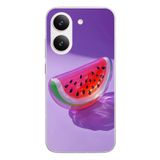 Poco X8 Pro Uyumlu Karpuz Jelibon Baskılı Silikon Kılıf