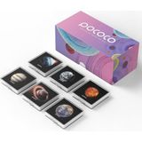 Pococo Galaxy Projektör Için 5k Ultra Hd Disk Seti (6 Disk) Yüksek Çözünürlük, Yarı Iletken Litografi - Pembe