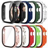 Pocoukate [10 Paket] Kılıf 49 mm Apple Watch Ultra ile Uyumlu Temperli Cam Ekran Koruyucu Tam Çizilmeye Dayanıklı Koruyucu Kapak Tampon Apple Watch Serisi Ultra 49 mm