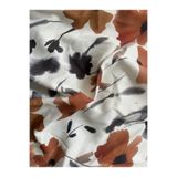 podyum baskı suluboya çiçekli DABIL Kumaş Elbiselik , Şalvarlık , Eteklik , Bluz Ve Gömleklik Dökümlü 140X100CM
