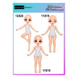 podyum baskı Ütü İle yapışan dtf baskı kız çocuk tasarım bebek baskısı set