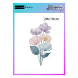 podyum baskı Ütü Ile Yapışan Tekstil Dtf Baskı Tişört Baskısı Çiçekli Dekoratif Baskı