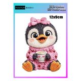 podyum baskı Ütü Ile Yapışan Tekstil Dtf Baskı Tişört Baskısı örgü ile penguen baskısı