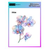 podyum baskı Ütü Ile Yapışan Tekstil Dtf Baskı Tişört ve Dekorasyon orkide baskı kağıdı