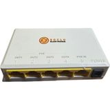 POE Repeater 1 Giriş 4 Çıkış POE Tekrarlayıcı Kablo Genişletici 1x4 5 Port Poe Ethernet Switch